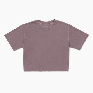 Richer Poorer Relaxed Crop Tee